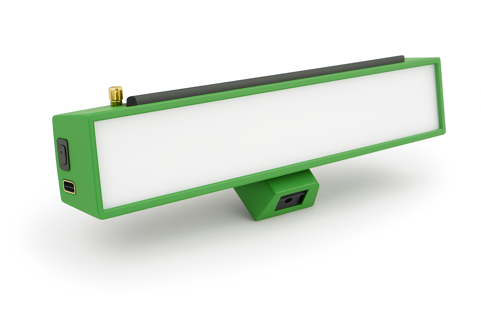 BCS8 Vinyl Visualizer Front Apple Green