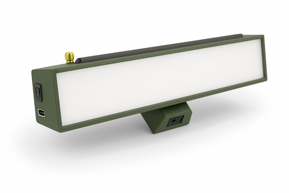 BCS8+ Vinyl Visualizer Front Camo Green