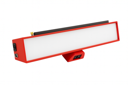 BCS8+ Vinyl Visualizer Front Real Red