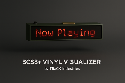BCS8+ Vinyl Visualizer (RIGHT SIDE)